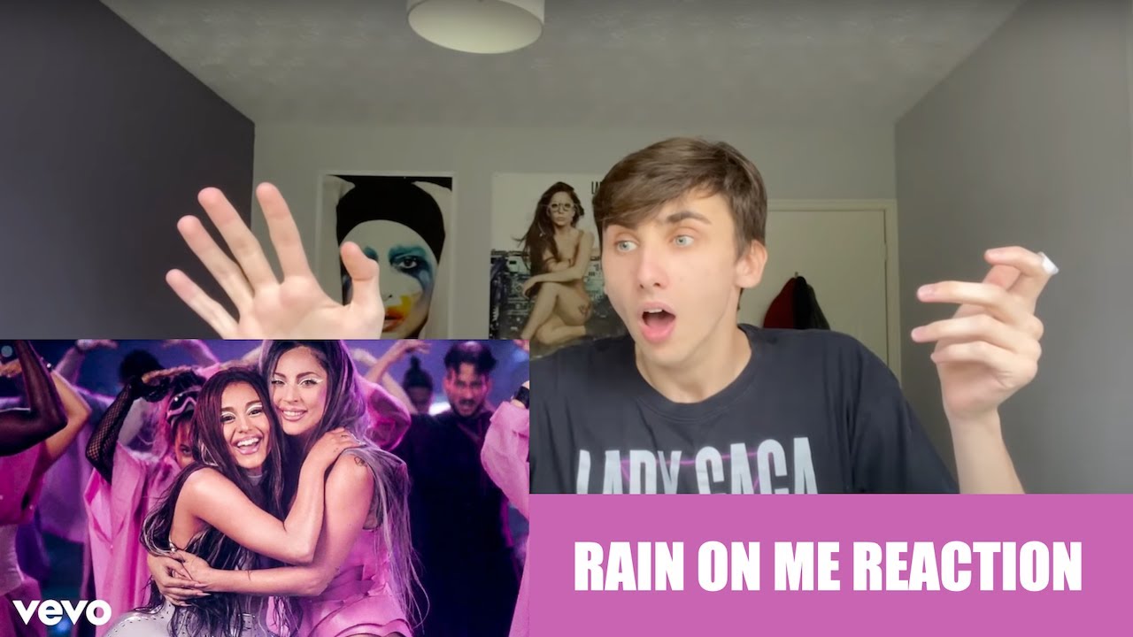 LITTLE MONSTER REACTS TO RAIN ON ME BY LADY GAGA & ARIANA GRANDE