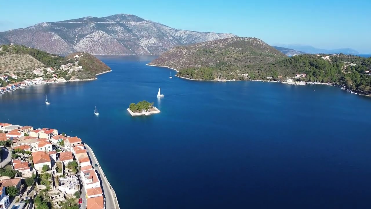 Pre-parade Panorama: Stunning Flight Over Ithaca Just Before 28th October Celebration with dji mini3