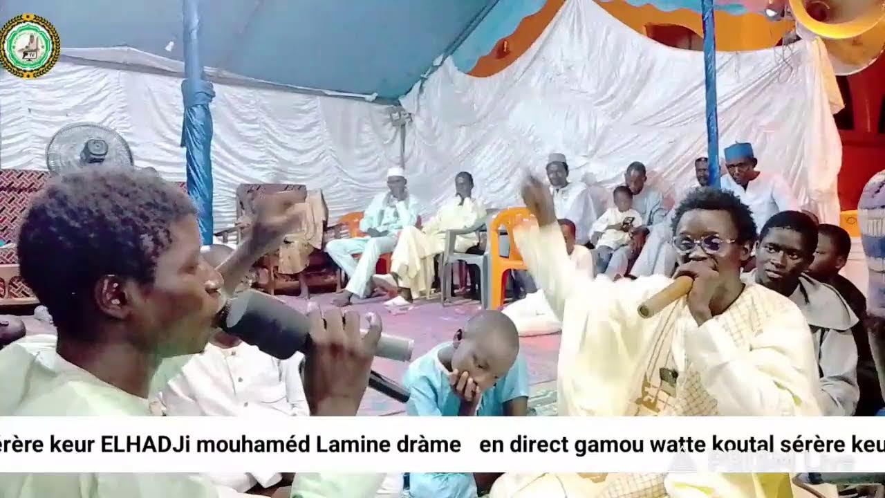 🔴duo balla yawakhitte et Ousmane Touré ' gamou watte koutal sérère keur serigne saliou dramé 
