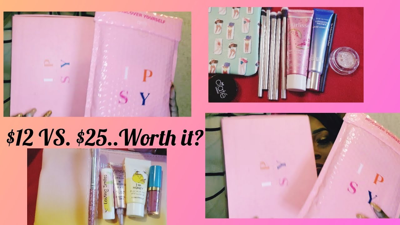 $12Beauty Bag&$25BeautyBox 