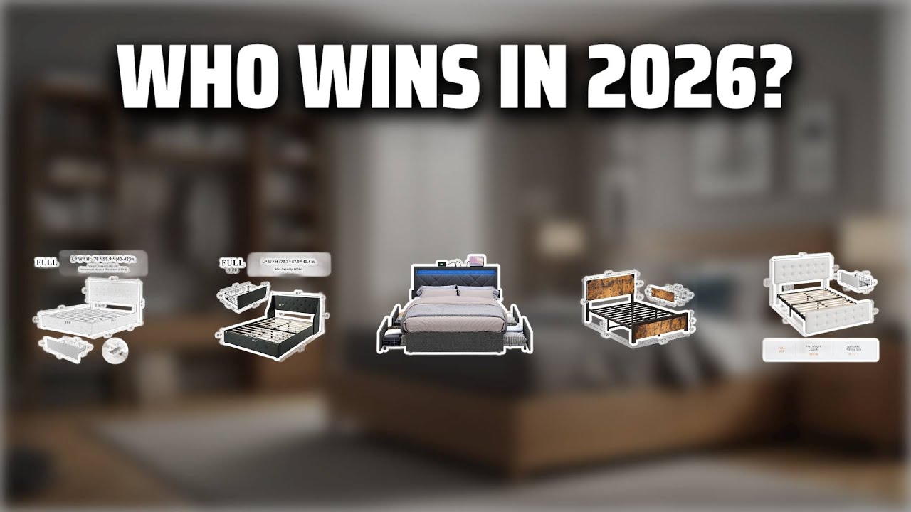 The Top 5 Best Bed Frame in 2026 - Must Watch Before Buying!