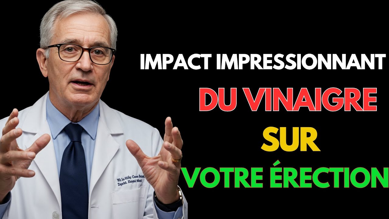HOMMES 60+ : 6 astuces au VINAIGRE pour des ÉRECTIONS plus FORTES dont presque personne ne parle