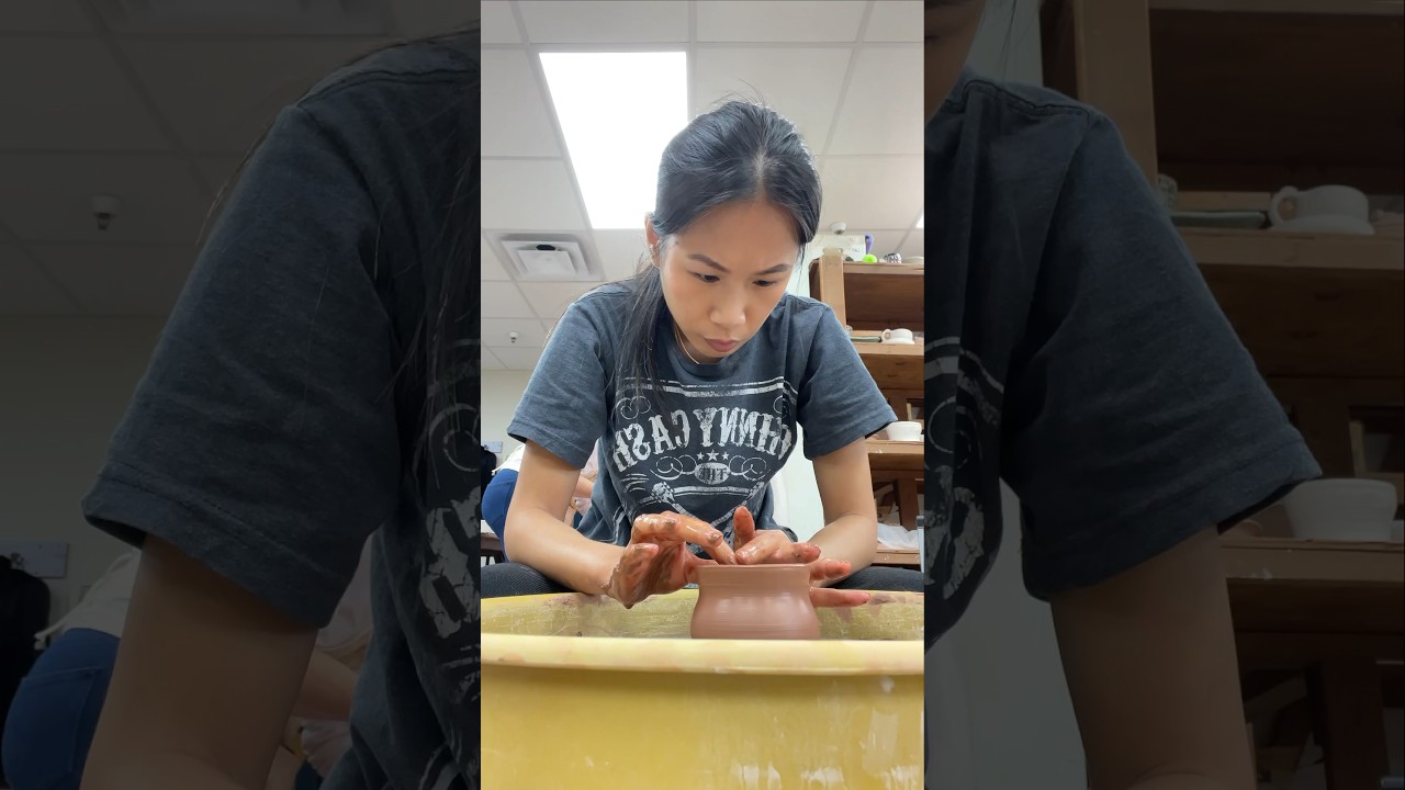Ceramic mug from start to finish #pottery #ceramics #art