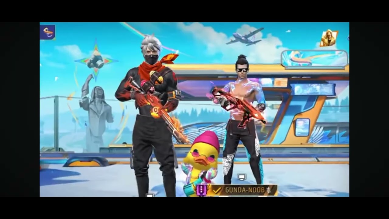 Gunda bhai vs riotff👿👿👿👿