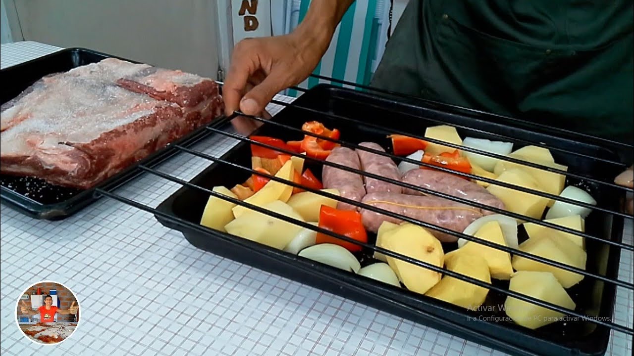 ASADO EN LA PARRILLA DEL HORNO