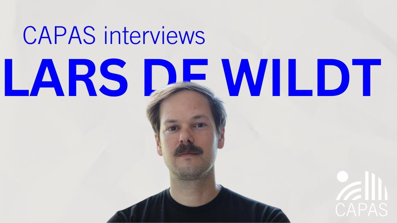 Meet our Fellows - Dr Lars de Wildt (University of Groningen)