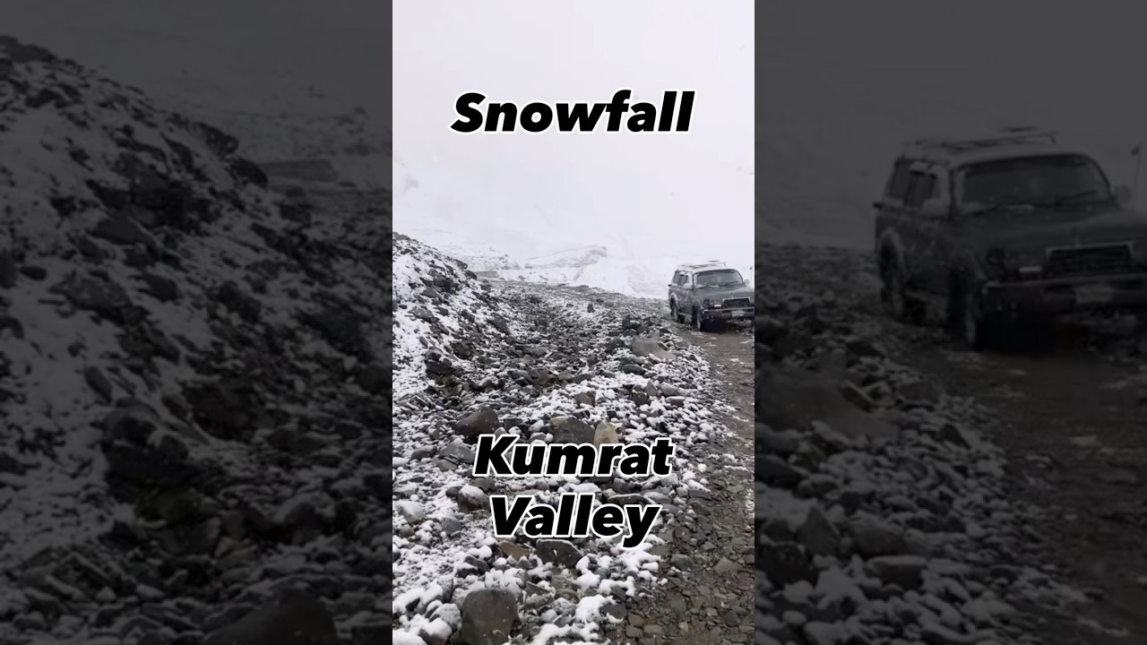 ❄️ Badgoi Pass, Kumrat Valley &ndash;Wrapped in Snow and Silence! 🌨️🏔️Experience the breathtaking