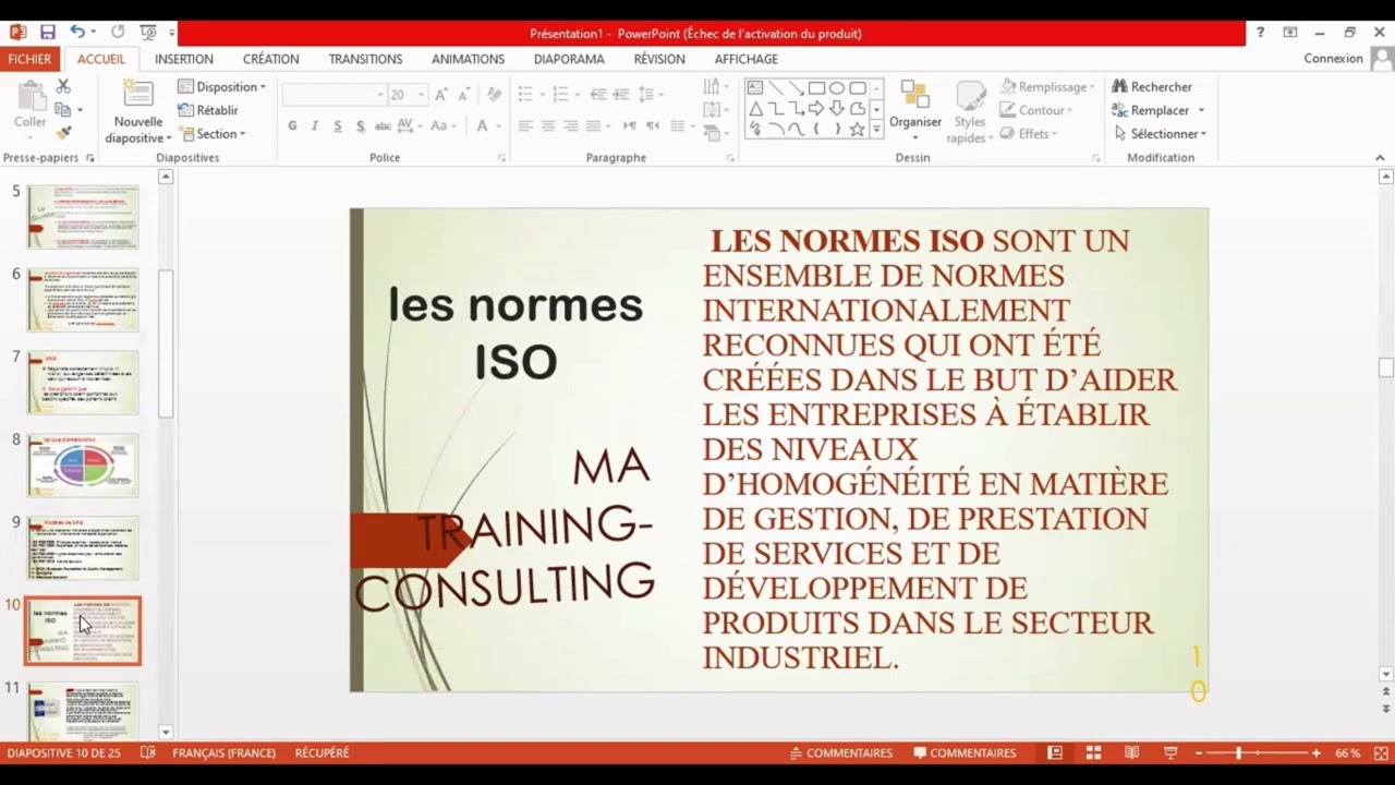 Formation d’initiation Gratuit  Système de Management de la Qualité SMQ  Niveau débutant " séance 1