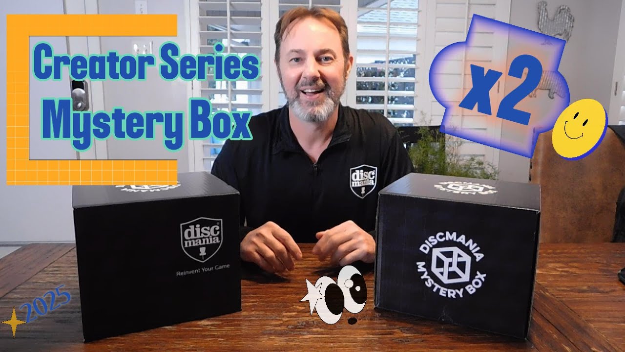 Our Best Mystery Box So Far?!?  Discmania Black Mystery Box 2025