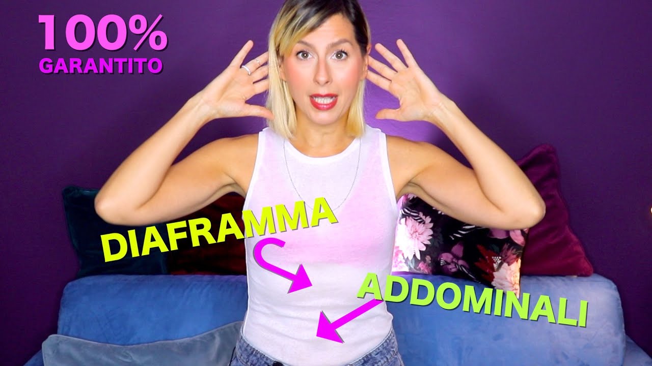 DIAFRAMMA VS ADDOMINALI | come riconoscere la differenza mentre canti