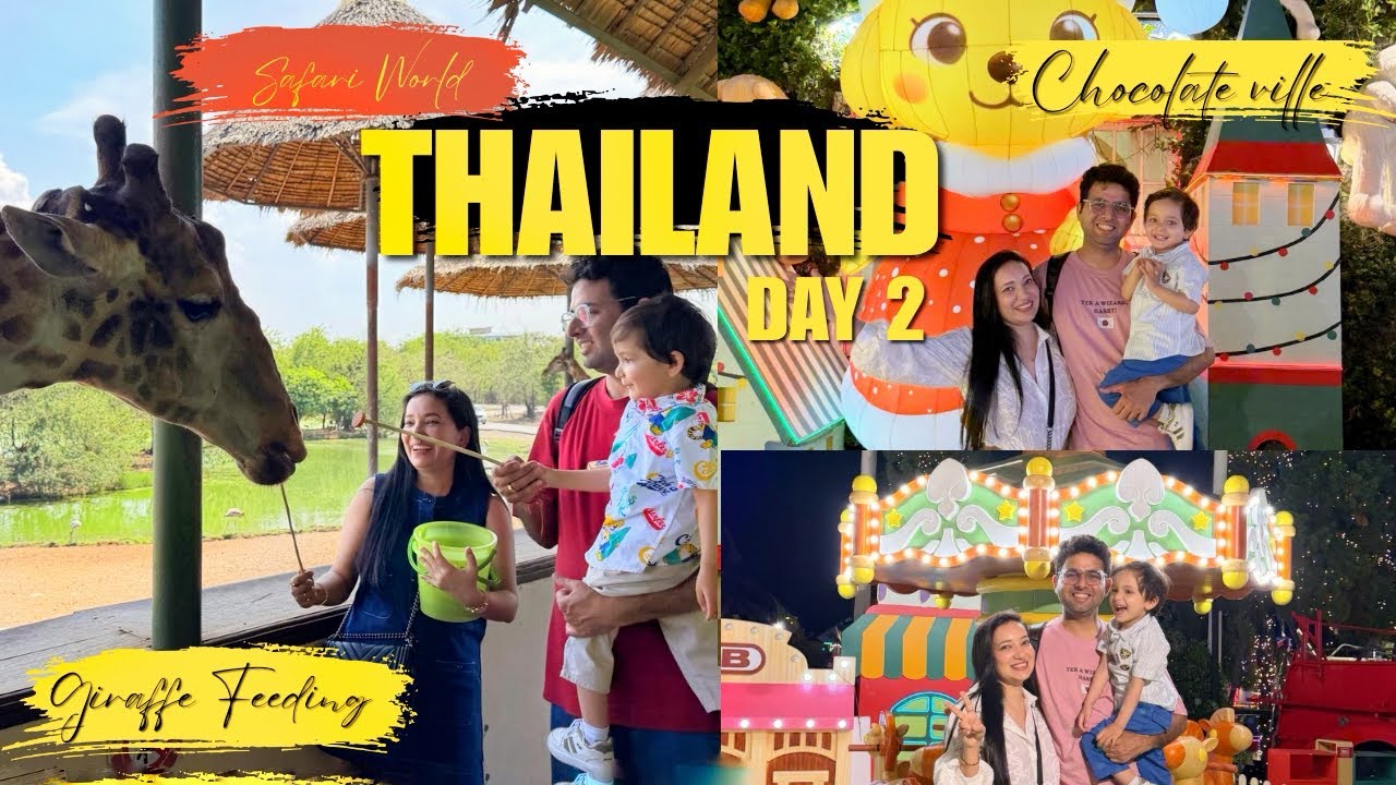 Thailand | Safari World | Chocolate Ville | Day 2 | How to book| Best Time | @swatiboraofficial