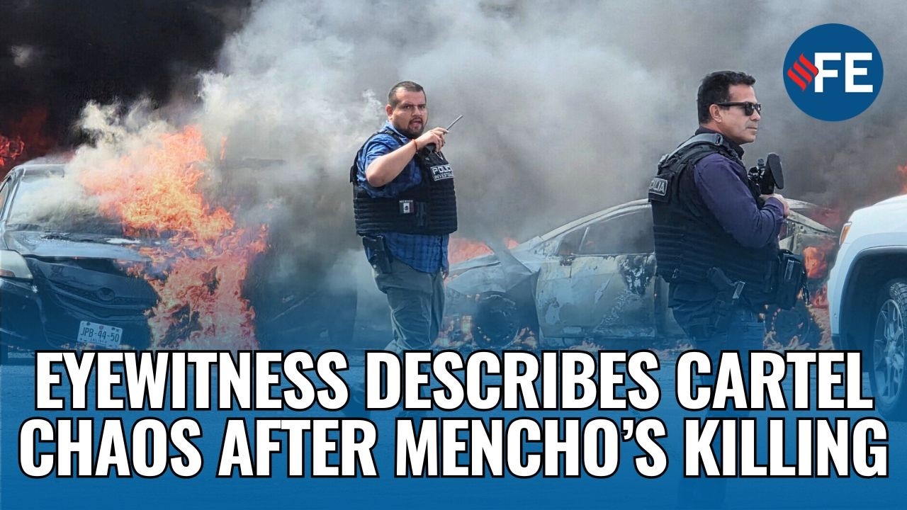 Explosions, Fires, and Blockades: Tourist Recounts Mexico Cartel Violence | El Mencho Death