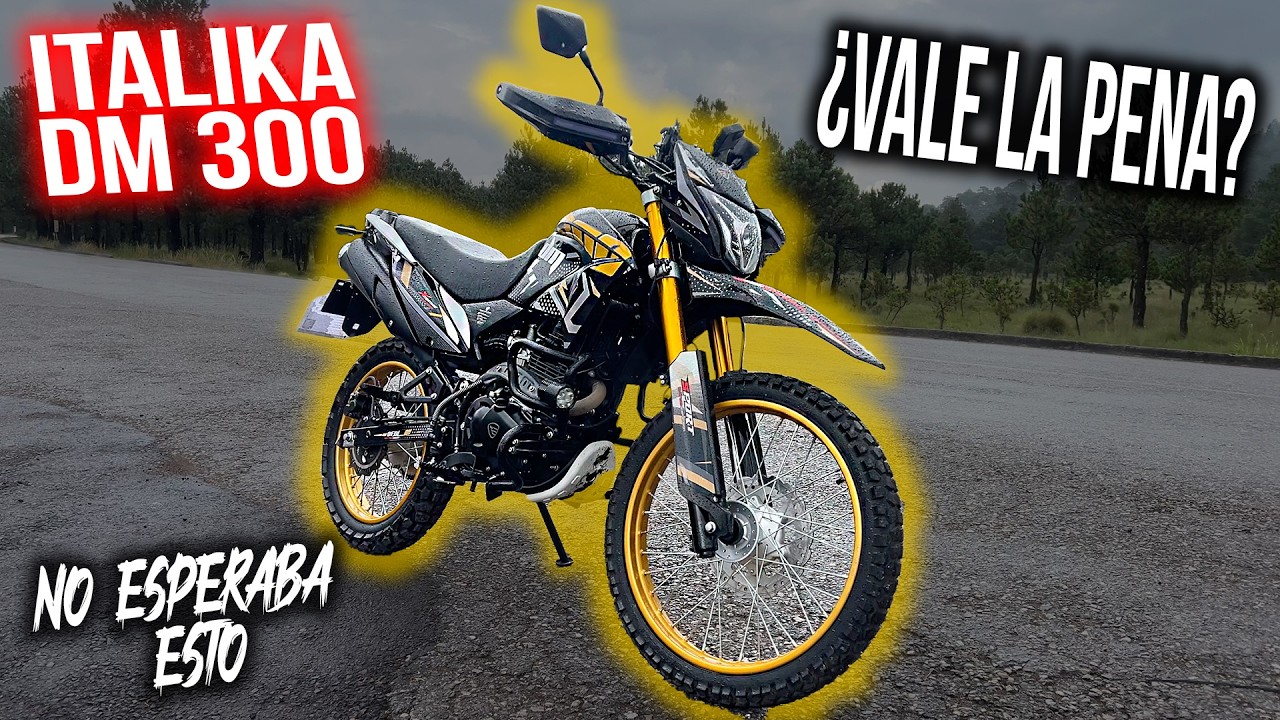 🤯 ¿La mejor doble propósito por el precio? Italika DM 300 Prueba y Reseña 🔥