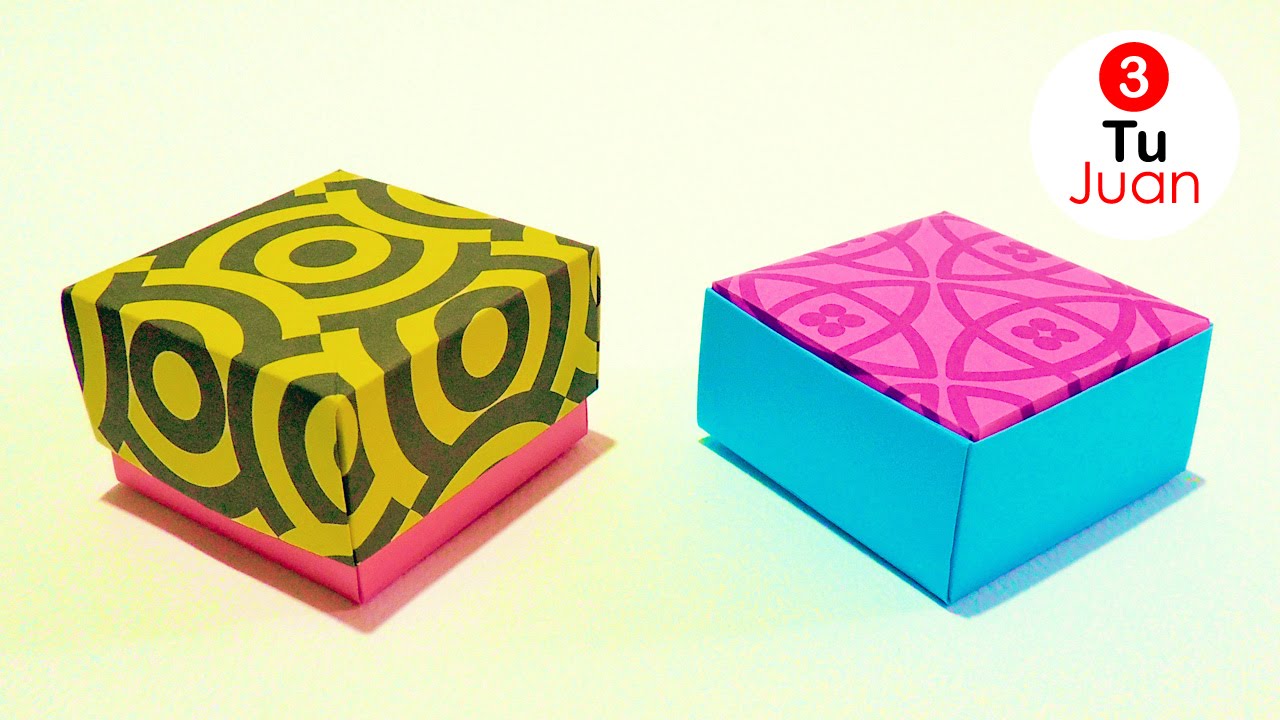 Cajas de Papel para Regalo - Origami | JuanTu3