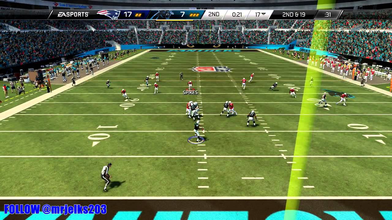 Madden 25 :: XBOX ONE Gameplay :: GS ANTHEM? - Patriots Vs. Panthers - Online Gameplay XboxOne