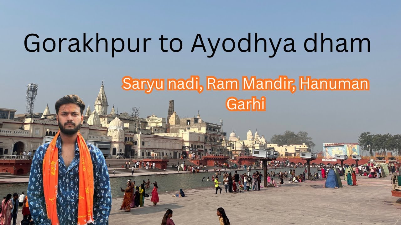 Trip To Ayodhya Dham || Ram Mandir, Ram ki Paidi, Hanuman Garhi
