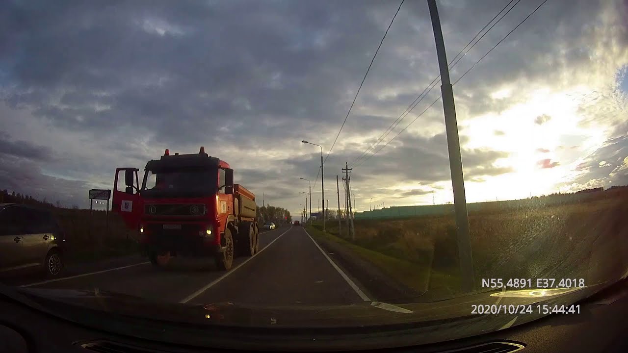 Driving in Moscow agglomeration: Солнцево - Филимонки - поселение Роговское 24/10/2020 (timelapse)