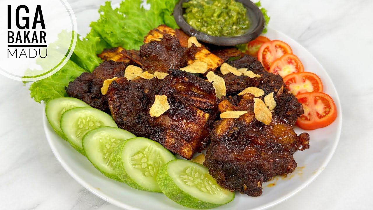 RESEP IGA BAKAR MADU BUAT TAHUN BARUAN SUPER DUPER ENAK BUMBUNYA BEDA DARI YANG LAIN !!!