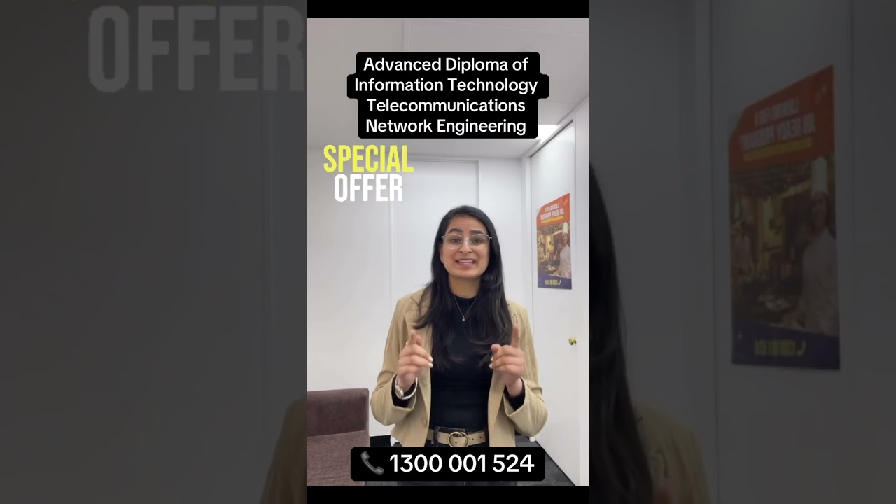 Why study Advanced Diploma of Information Technology - Telecommunications Network Engineering?