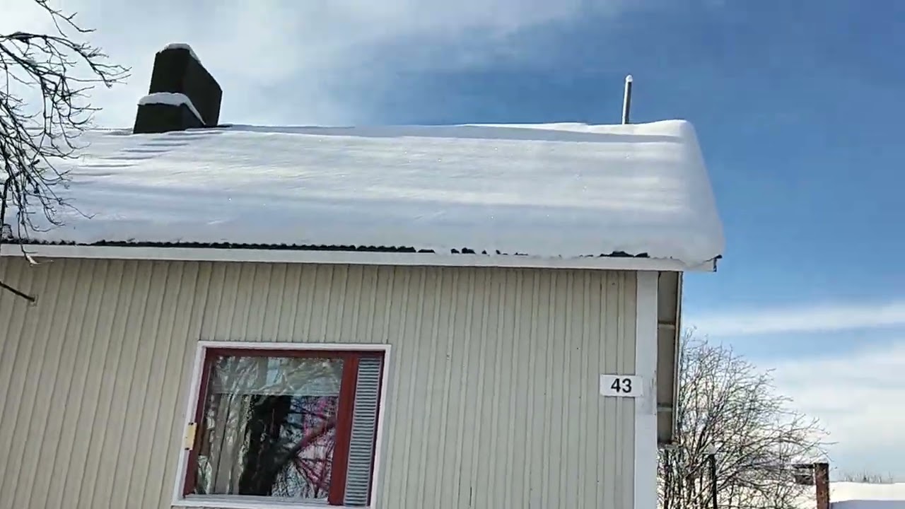 WC ilmaputki lunta 🇫🇮 -10🌞