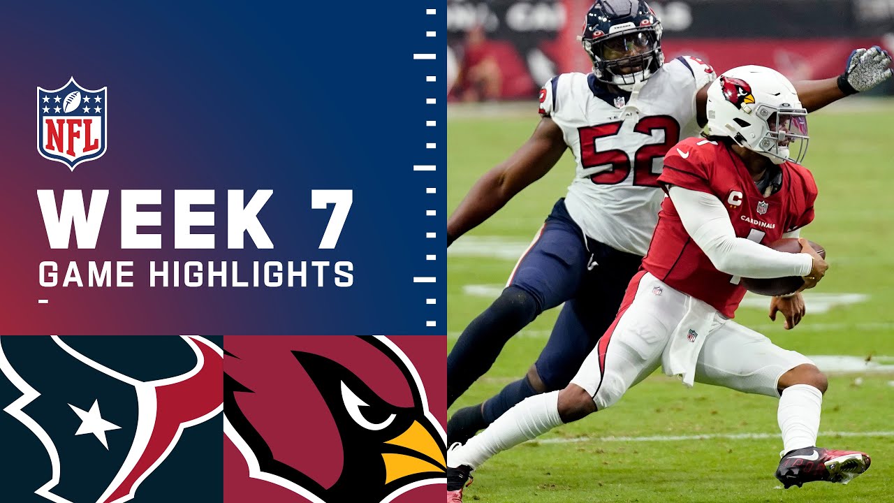 Texans vs. Cardinals Week 7 Highlights | NFL 2021