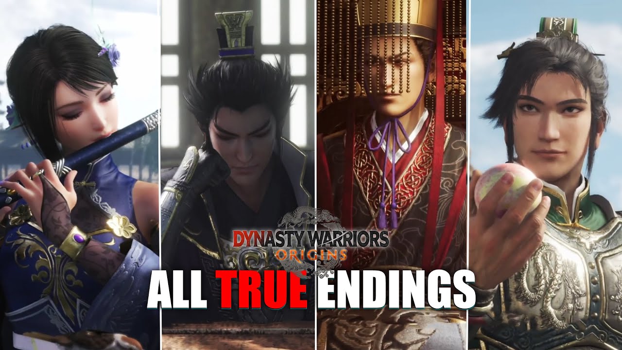 Dynasty Warriors Origins All TRUE Endings + Secret Hidden Ending