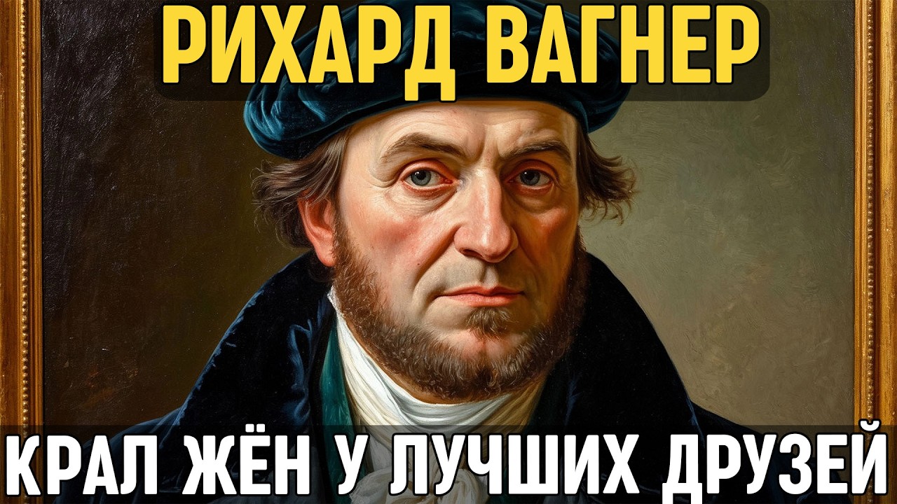 РИХАРД ВАГНЕР: Как композитор КРАЛ ЖЁН у своих лучших друзей и ЗАСТАВЛЯЛ их оплачивать его долги!?