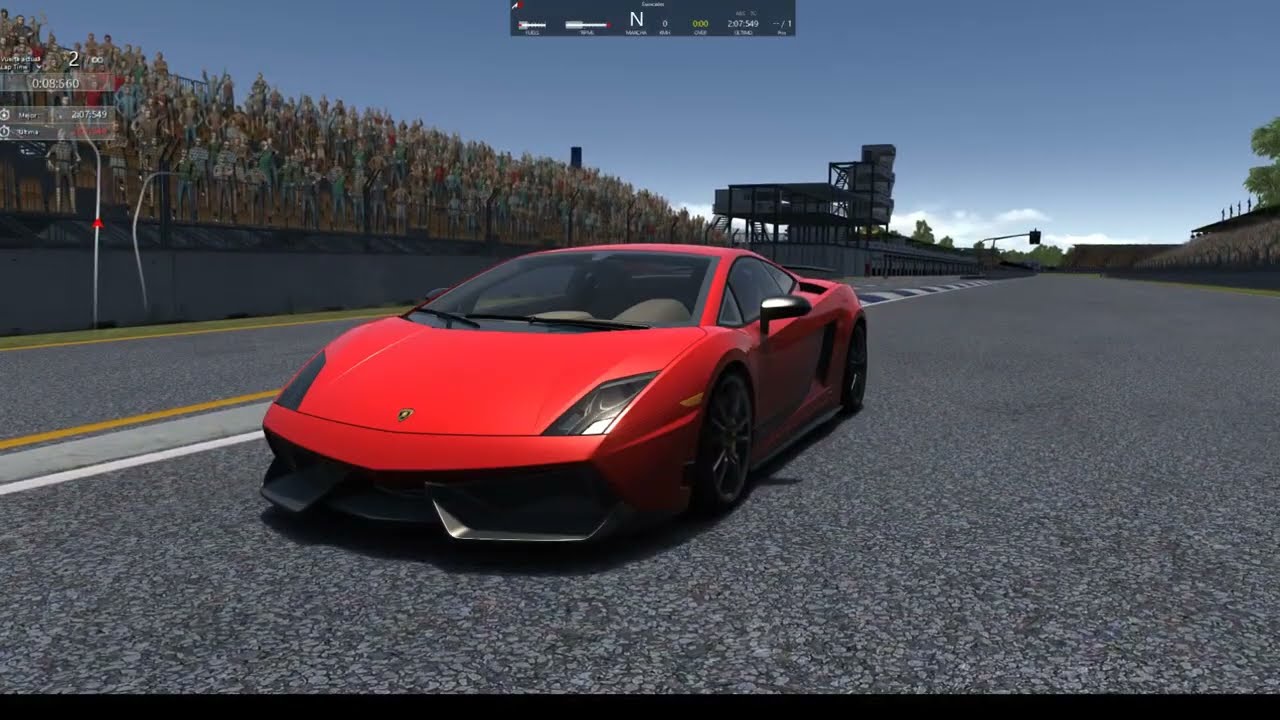 Assetto Corsa lamborghini gallardo tt adelaide 1988 2025 03 20