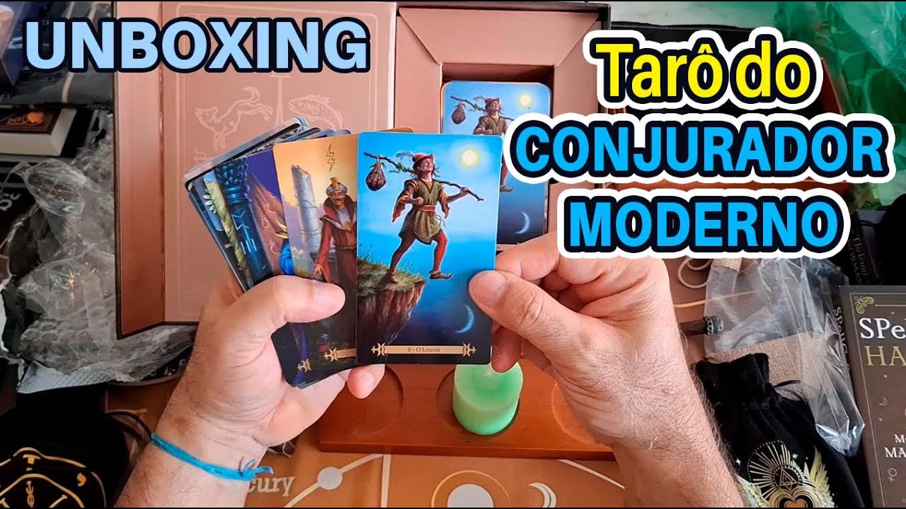 UNBOXING do Tarô do CONJURADOR MODERNO