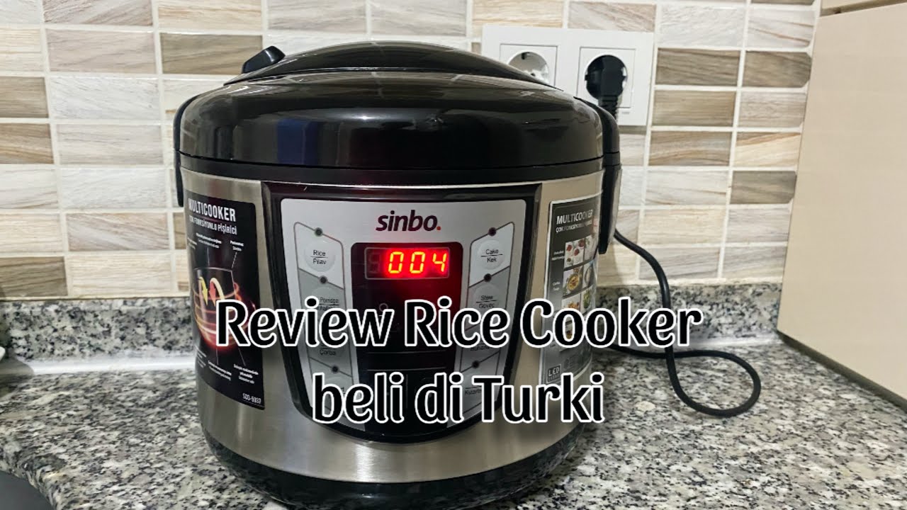 Review Sinbo Rice Cooker / Multi Cooker