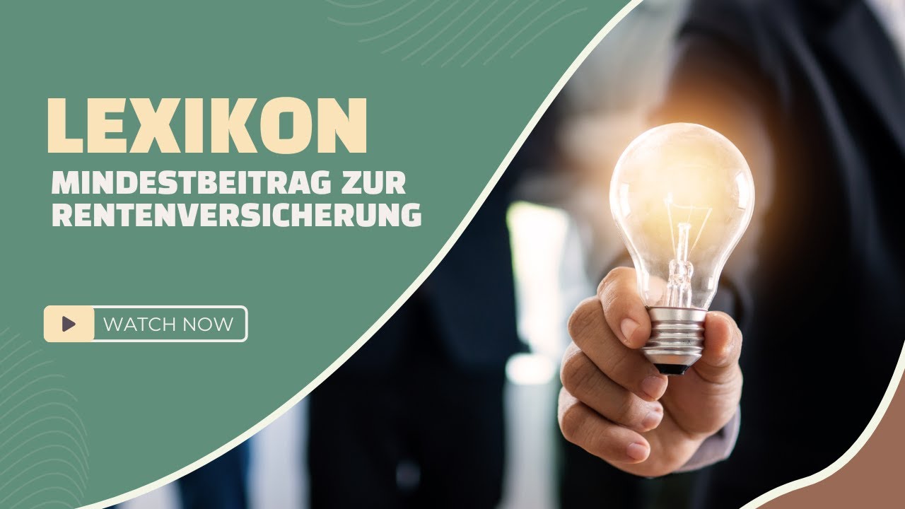 Mindestbeitrag zur Rentenversicherung