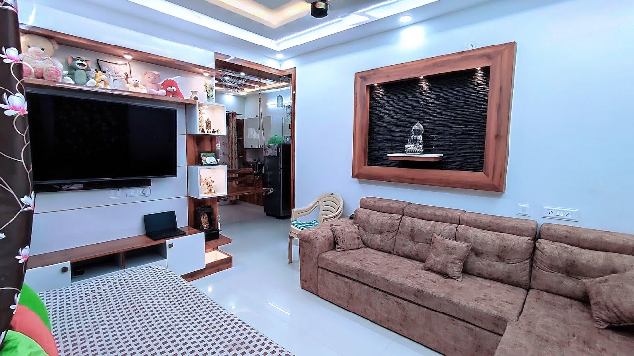 Brand new || fully furnished #2bhk flat for sale #Hyderabad || HMDA & Rera Approved