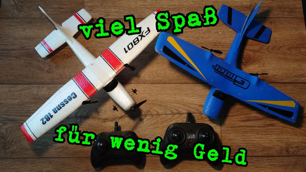 Ab in die Luft I Test Cessna 182 FX801 RC Flugzeug