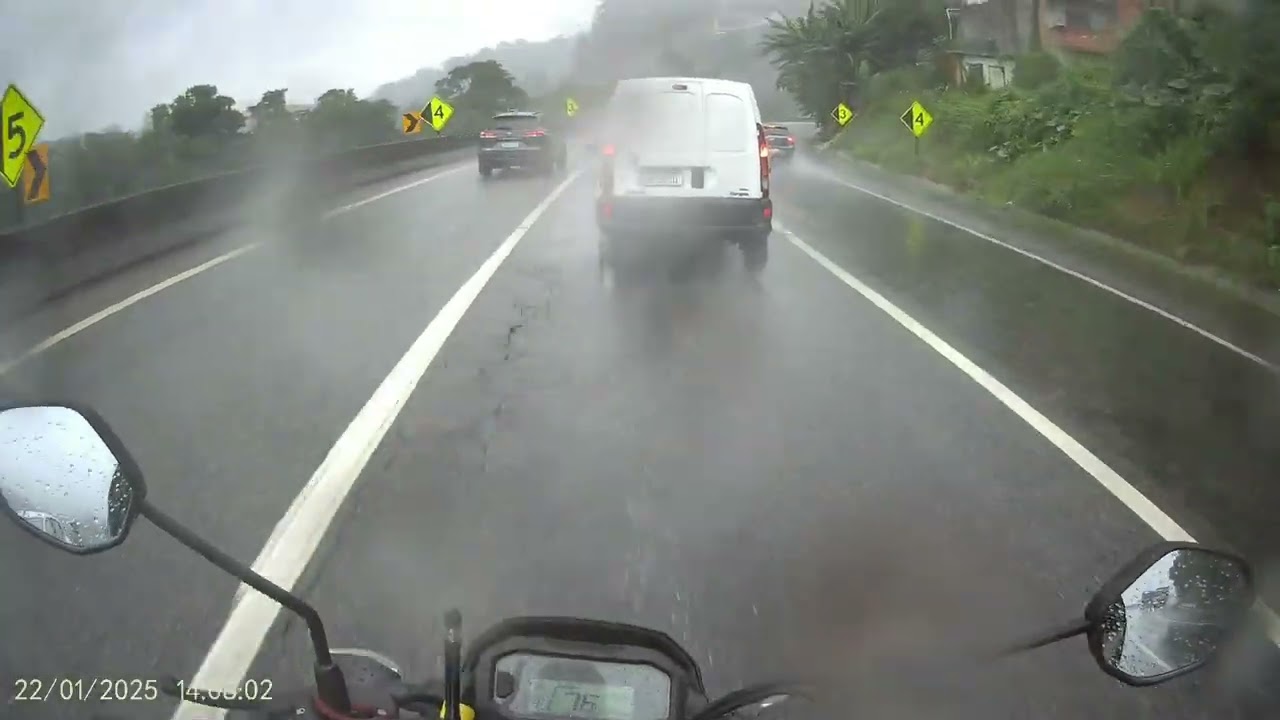 Fernao Dias, muita chuva sp