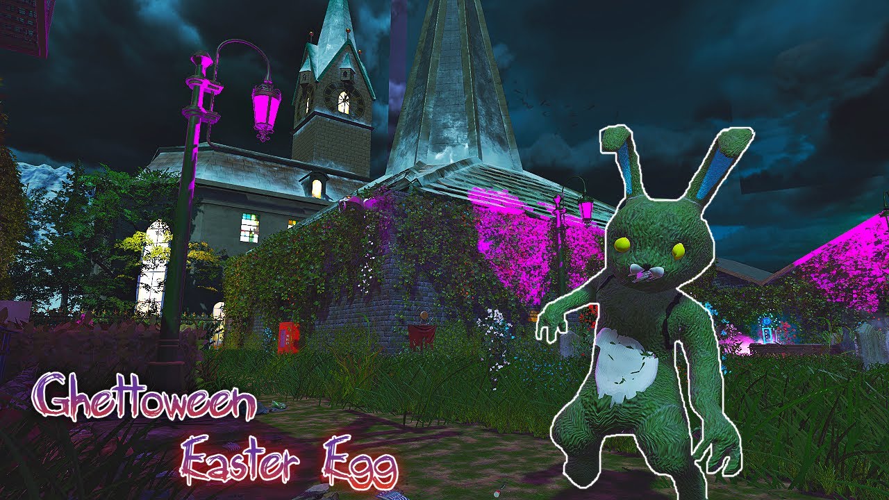 Пасхальное яйцо Bo3 Custom Zombies GhettoWeen