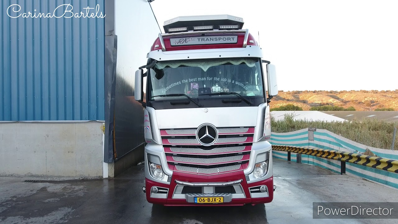 Marle - Huesca (Holland - Spain) RK Logistiek (Ladytrucker on tour) Veetransport DJI P4
