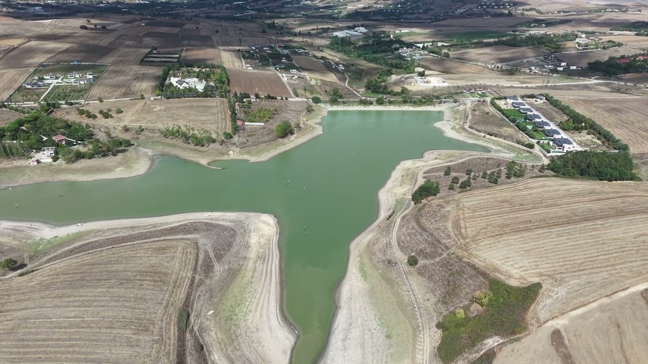 ÇAKIL GÖLÜ DRONE ÇEKİMİ ÇATALCA @DJI İSTANBUL 2025