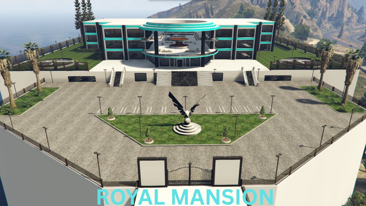 GTAV - FIVEM MLO - ROYAL MANSION WITH SECRET ROOMS - GTA5 MODS