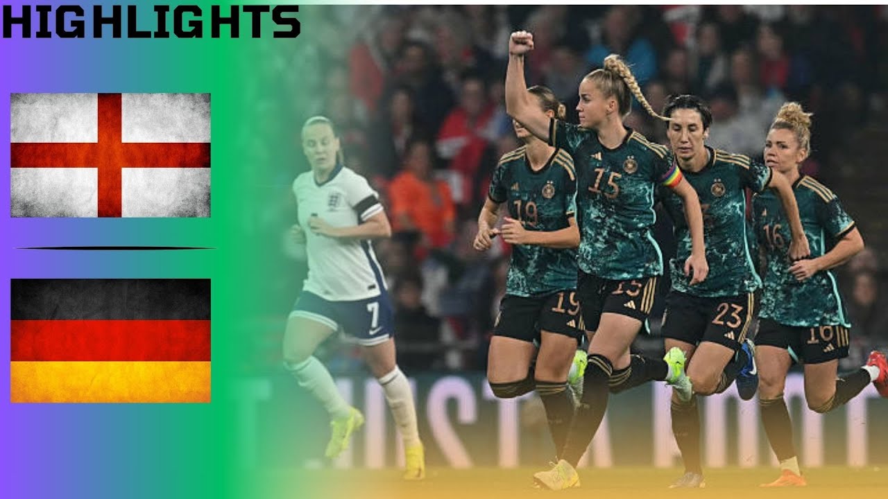 England v Germany | Women’s International Friendly | Stunning Goals & Highlights