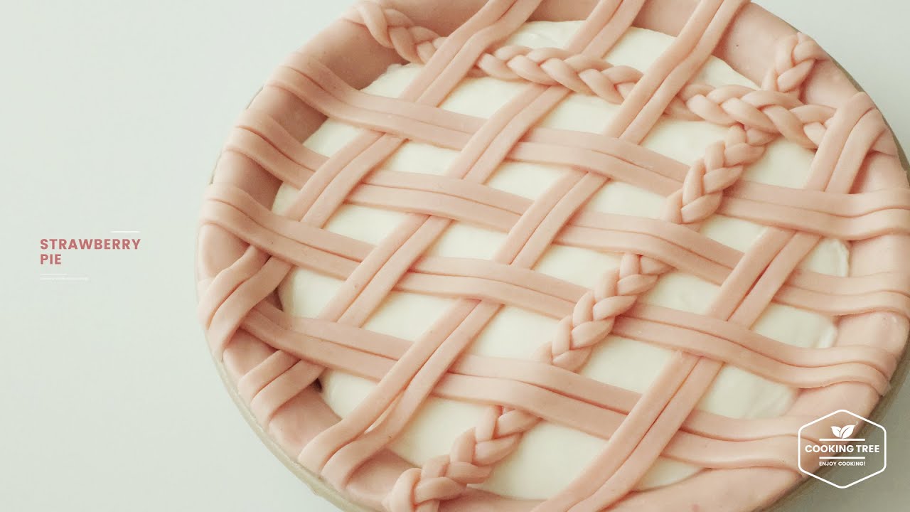 딸기 파이 만들기💕 (냉동 딸기 활용하기) : Strawberry Pie Recipe | Cooking tree