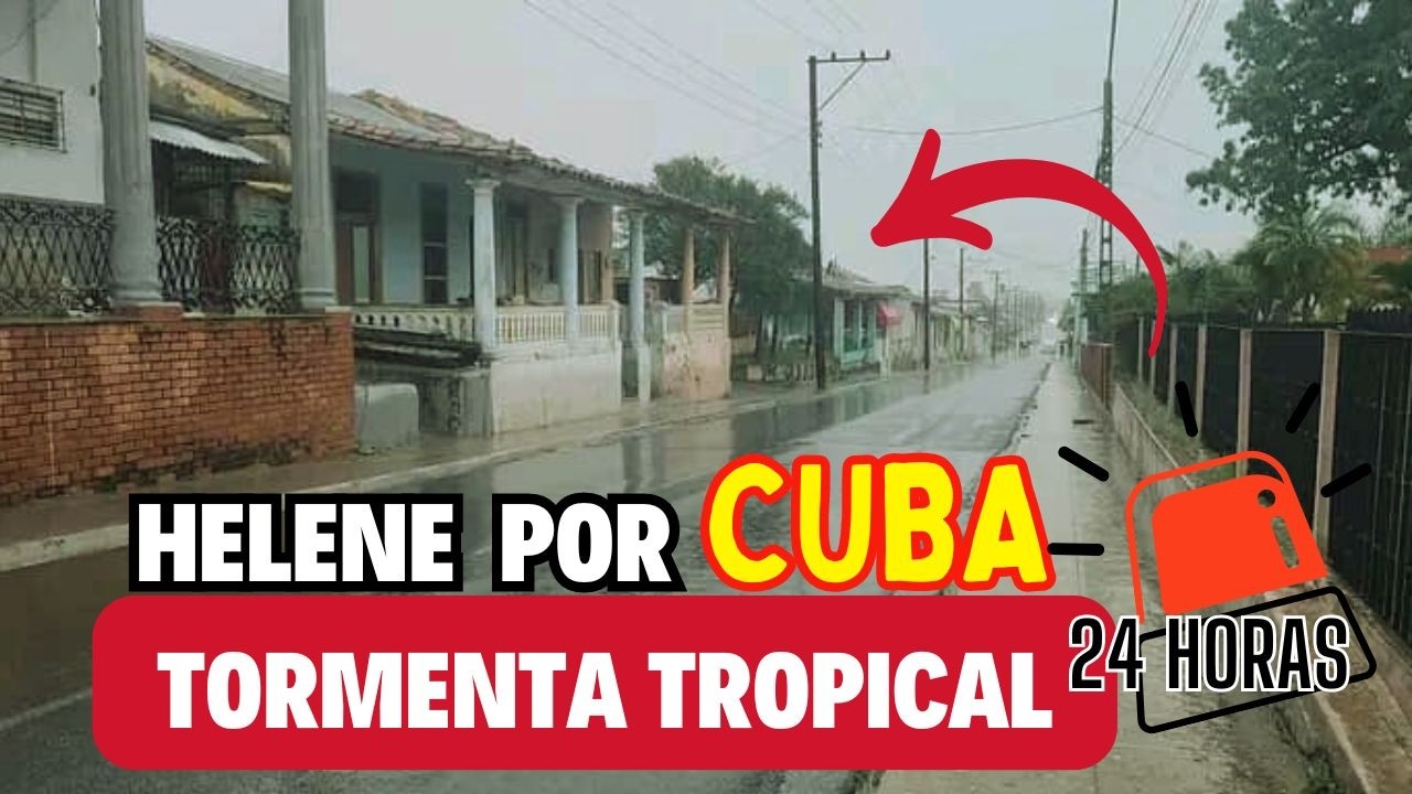 Así VIVIMOS UN DÍA durante el paso del 🌀 HURACÁN HELENE 🌀por CUBA 🇨🇺