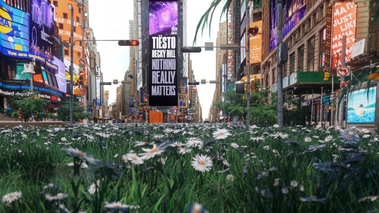 Ti&euml;sto & Becky Hill - Nothing Really Matters (Lyric Video)