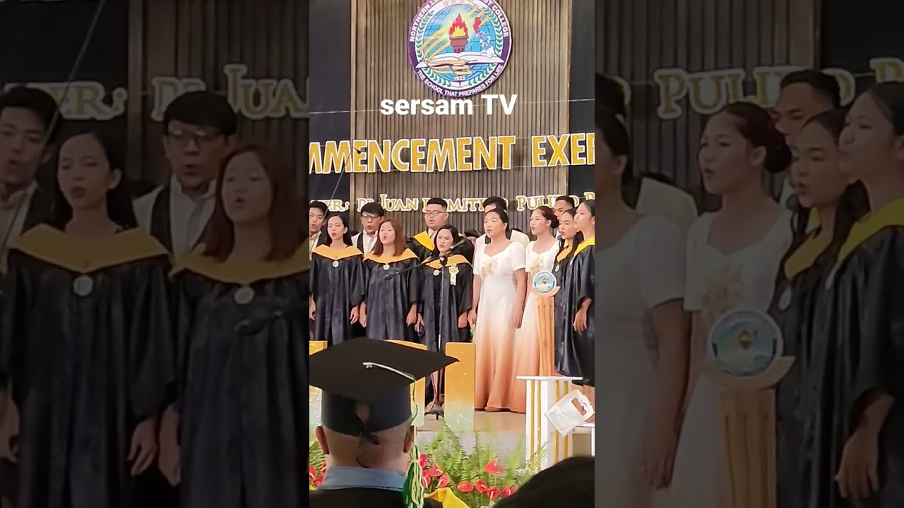 Go the Distance NLAC Chorale during 30th Commencement Exercises #sersamtv