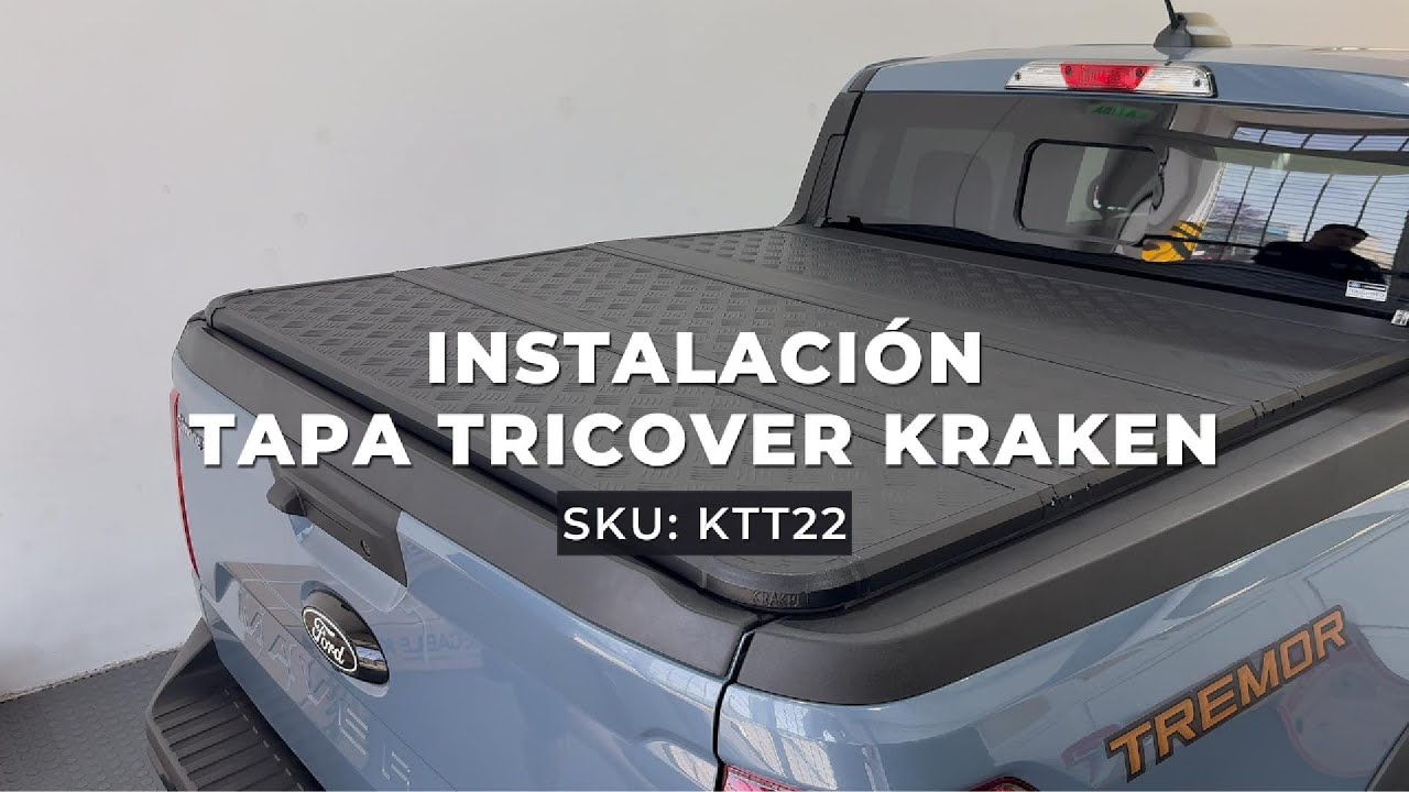 Instalación Tapa Plegable Tricover Kraken Para Maverick