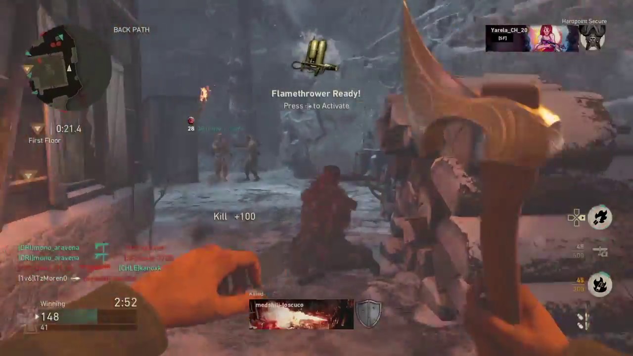 World record fastest MELEE ONLY V2 Rocket | COD WW2