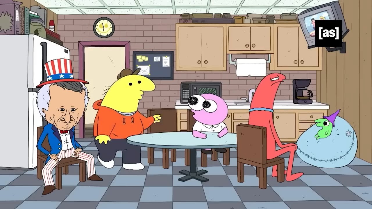 Quando o absurdo se aproxima da realidade | Smiling Friends | Adult Swim Brasil