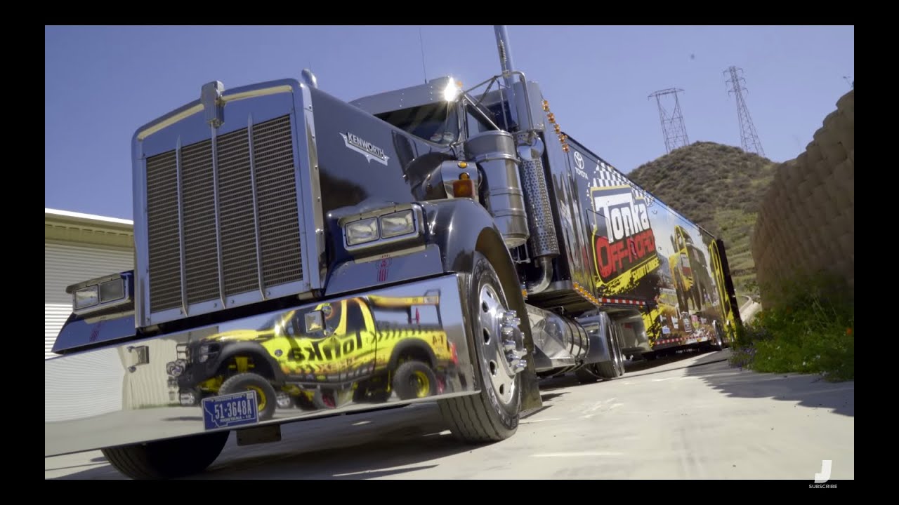 How To Fit An Entire Racing Team Inside One Massive Semi-Truck -- Truck Yeah!