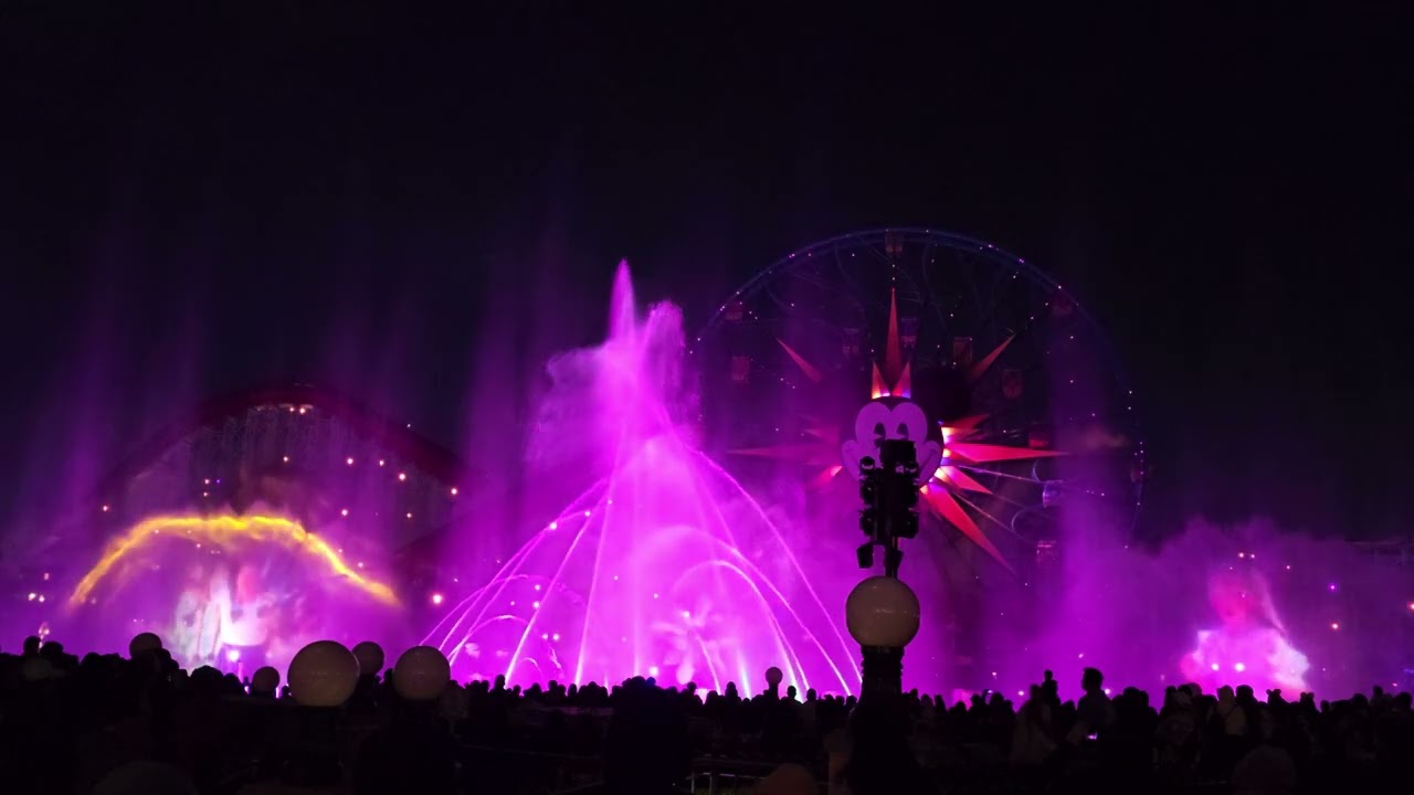 2025 Disney California Adventure World of Color + Lunar New Year