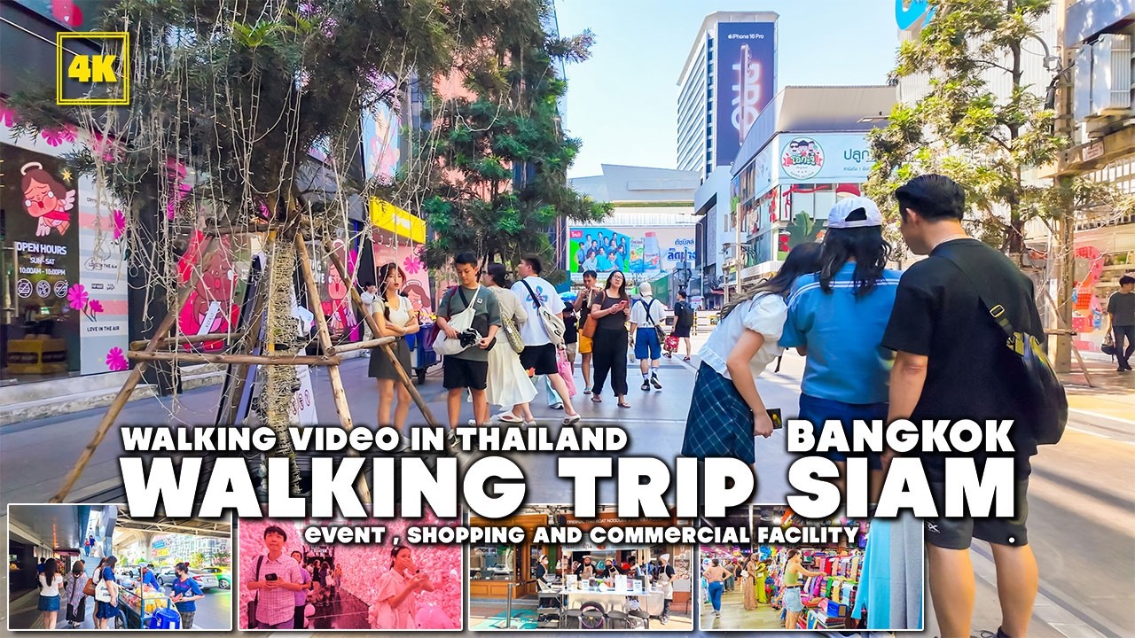 Walking around SIAM area in Bangkok / FEB 2025