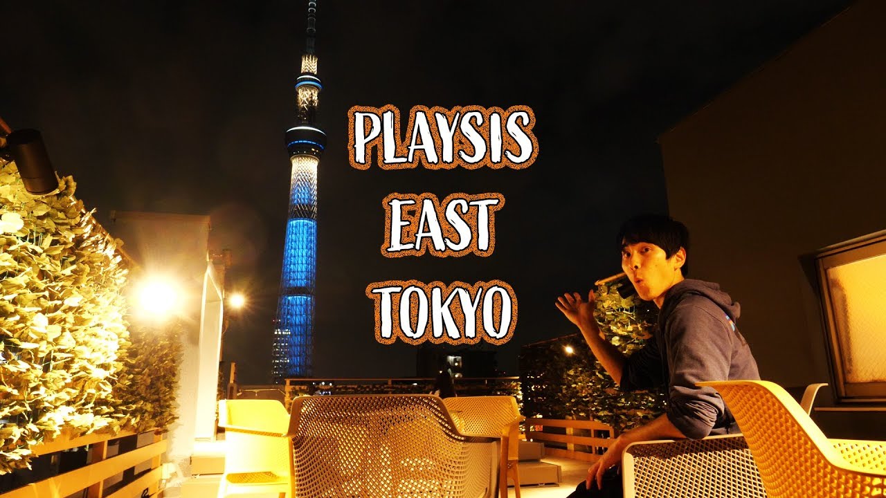宿の屋上からスカイツリー！『プレイシスイースト東京』宿泊レビュー - PLAYSIS EAST TOKYO